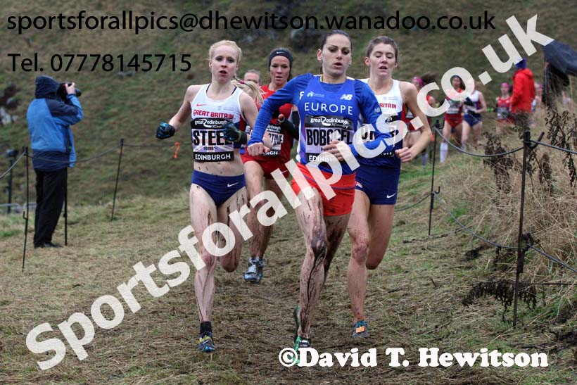 Senior womens Great Edinburgh Cross Country. Photo: David T. Hewitson/Sports for All Pics